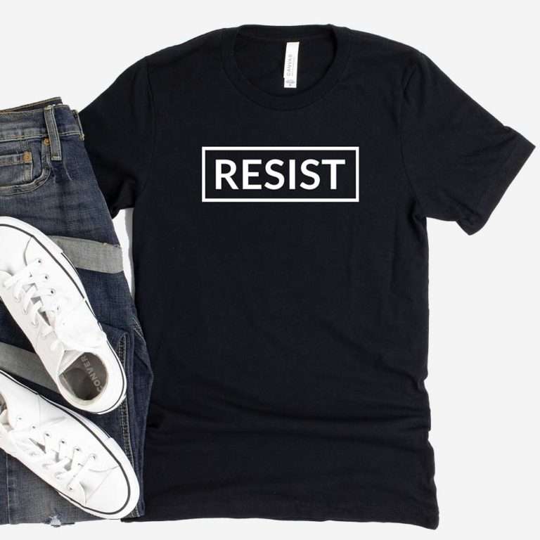 Resist Unisex Premium T-Shirt - WJS Merchants, LLC